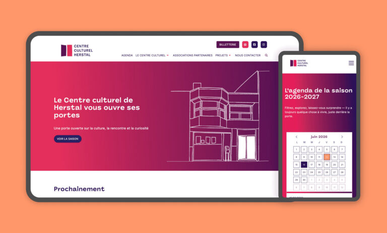 Un nouveau site avec billetterie intégrée pour le Centre Culturel d&rsquo;Herstal